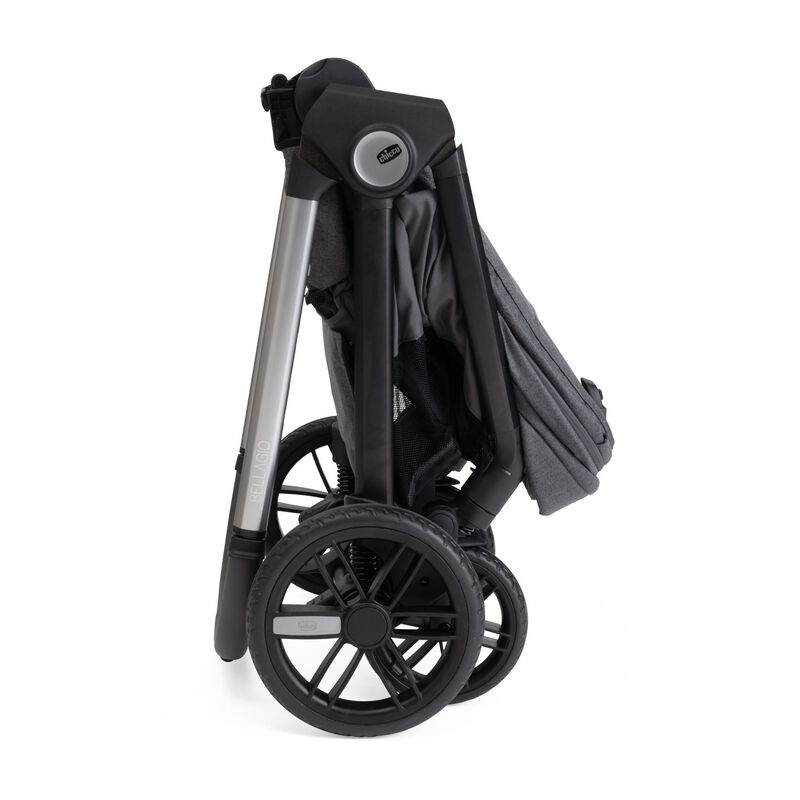 Bellagio Stroller Black Satin image number null